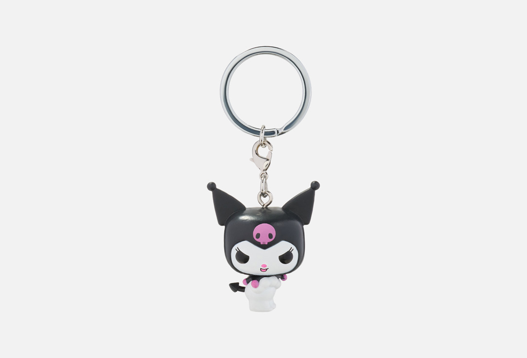 Funko Keychain Pocket POP! Hello Kitty And Friends Kuromi 1 pcs Funko Keychain Pocket POP! Hello Kitty And Friends Kuromi