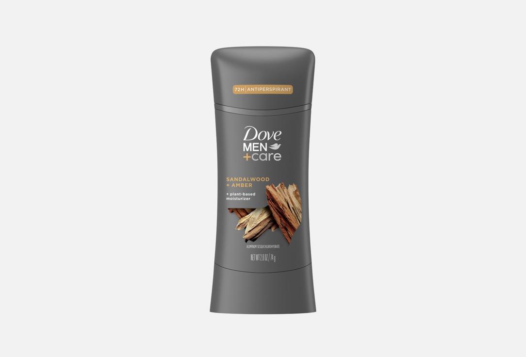 DOVE MEN+CARE Antiperspirant Deodorant Stick Sandalwood & Amber 74 g DOVE MEN+CARE Antiperspirant Deodorant Stick Sandalwood & Amber