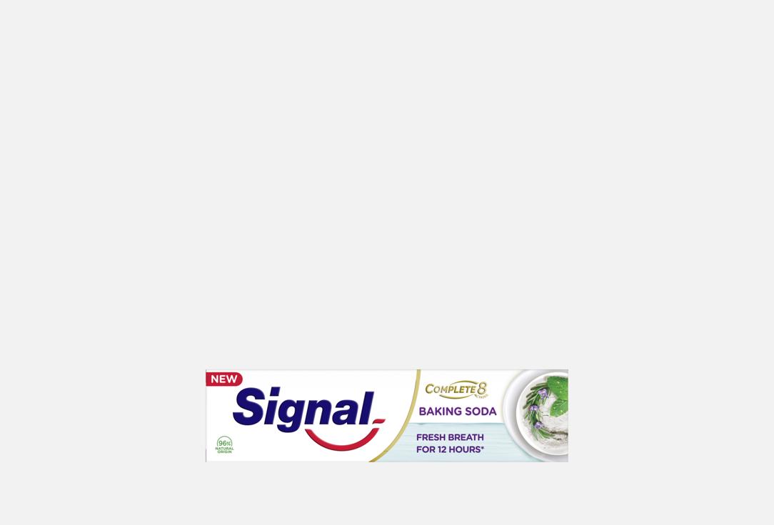 Signal 8 Nature Elements Toothpaste Baking Soda