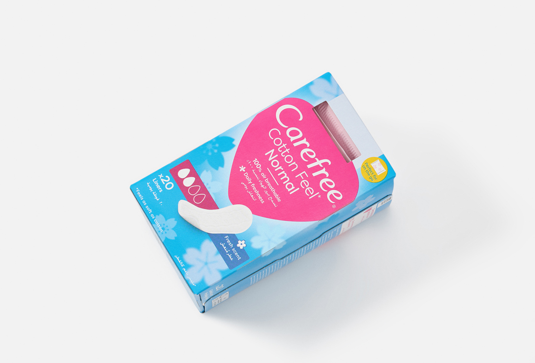 Carefree Panty Liners Cotton Feel Normal