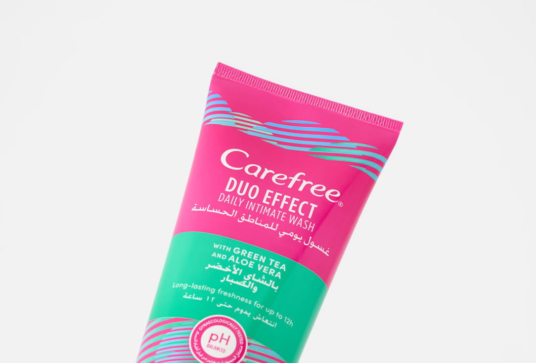 Carefree Intimate Cleansing Wash Duo Effect 200 ml Carefree Intimate Cleansing Wash Duo Effect