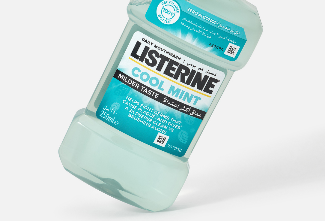 LISTERINE Mouthwash Cool Mint Milder Taste
