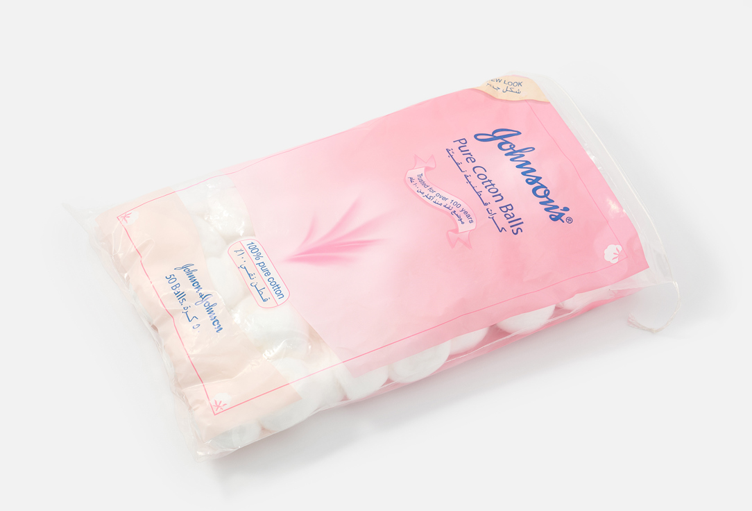 Johnson & Johnson Cotton balls Pure Cotton Balls
