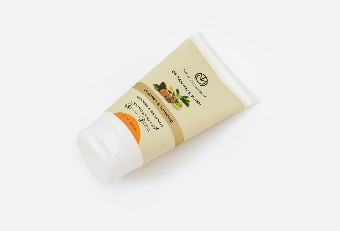 The Man Company Cleansing Foam Turmeric & Moringa De-Tan Face Wash