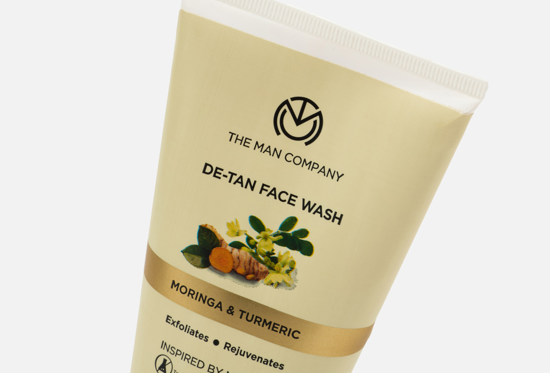 The Man Company Cleansing Foam Turmeric & Moringa De-Tan Face Wash