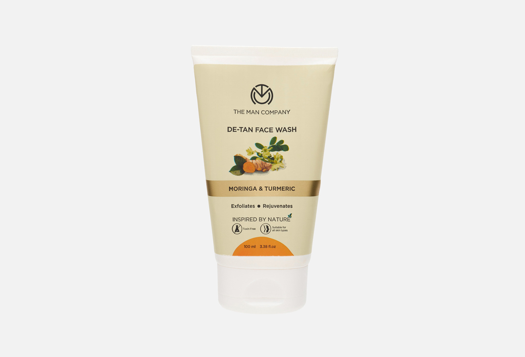 The Man Company Cleansing Foam Turmeric & Moringa De-Tan Face Wash