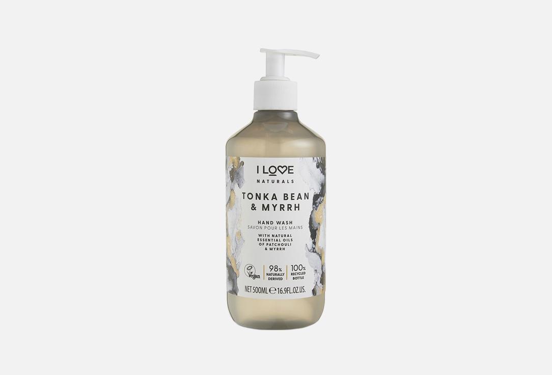 I LOVE Naturals Moisturizing botanical hand wash Tonka Bean & Myrrh 500 ml I LOVE Naturals Moisturizing botanical hand wash Tonka Bean & Myrrh