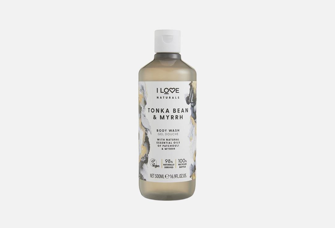 I LOVE Naturals Moisturizing botanical body wash Tonka Bean & Myrrh 500 ml I LOVE Naturals Moisturizing botanical body wash Tonka Bean & Myrrh