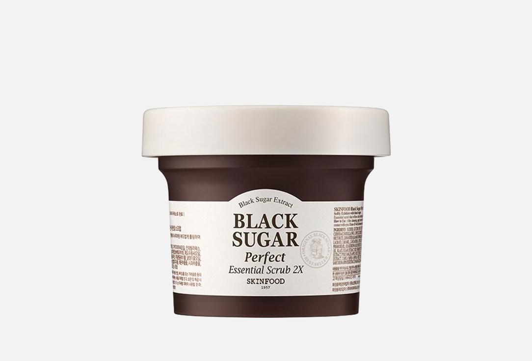 SKINFOOD Exfoliating nourishing wash-off face scrub Black Sugar Perfect Essential Scrub 210 g SKINFOOD Exfoliating nourishing wash-off face scrub Black Sugar Perfect Essential Scrub