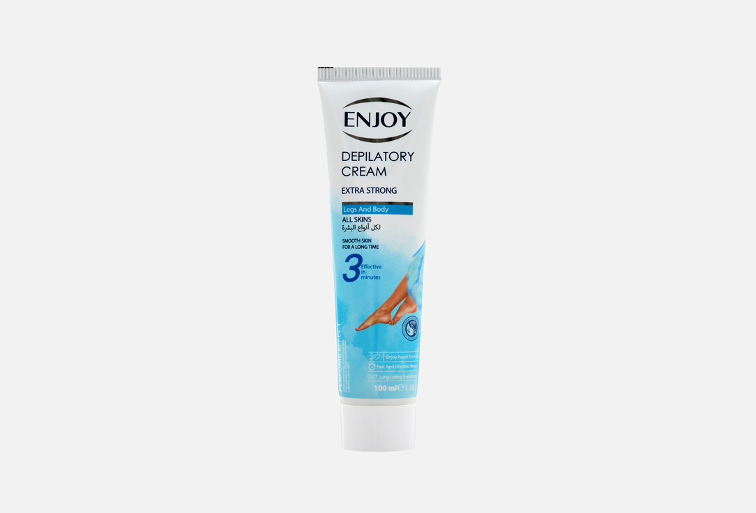 Enjoy Depilatory Body Cream Depilatory Cream for All Skin Types 100 Enjoy Depilatory Body Cream Depilatory Cream for All Skin Types