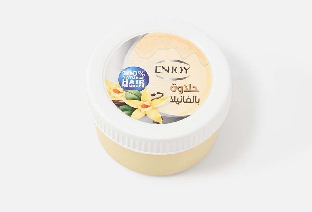 Enjoy Depilatory Body Paste Vanilla Hair Remover 400 Enjoy Depilatory Body Paste Vanilla Hair Remover