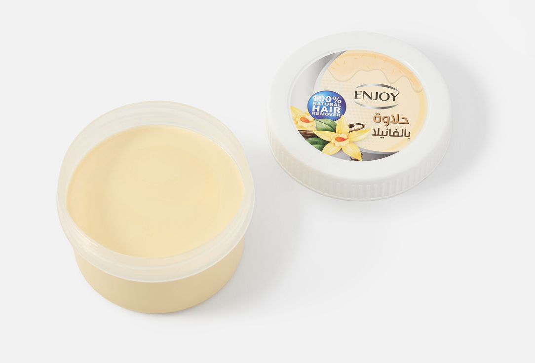 Enjoy Depilatory Body Paste Vanilla Hair Remover 400 Enjoy Depilatory Body Paste Vanilla Hair Remover