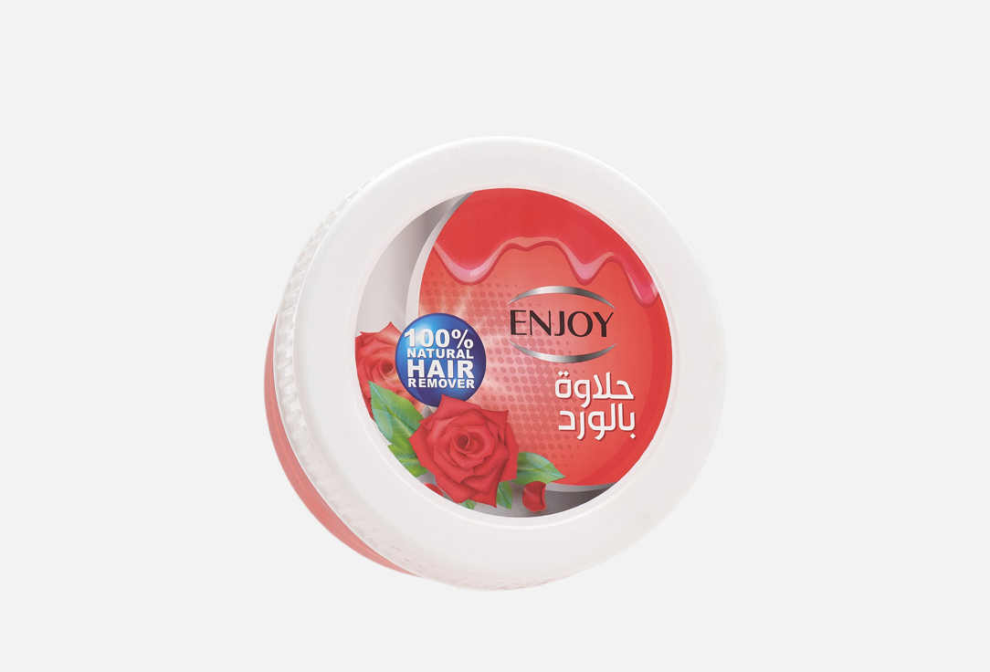 Enjoy Depilatory Body Paste Rose Hair Remover 400 Enjoy Depilatory Body Paste Rose Hair Remover