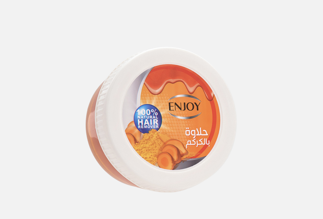 Enjoy Depilatory Body Paste TURMRIC Hair Remover 400 Enjoy Depilatory Body Paste TURMRIC Hair Remover