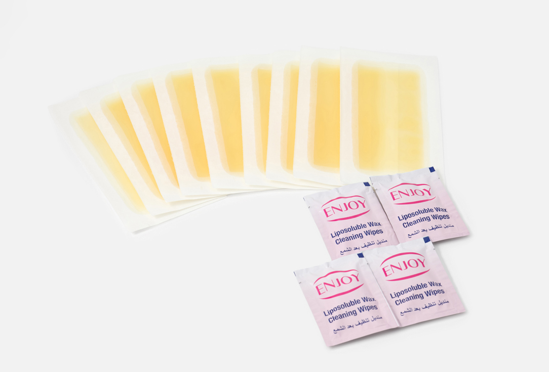 Enjoy Body Wax Strips For Normal Skin Liposoluble Natural Wax Strips 41 pcs Enjoy Body Wax Strips For Normal Skin Liposoluble Natural Wax Strips