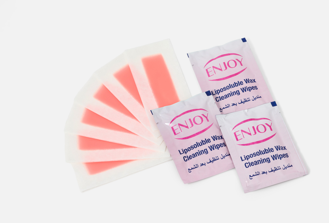 Enjoy Face Wax Strips For Sensitive Skin Liposoluble Powdered Strips 27 pcs Enjoy Face Wax Strips For Sensitive Skin Liposoluble Powdered Strips