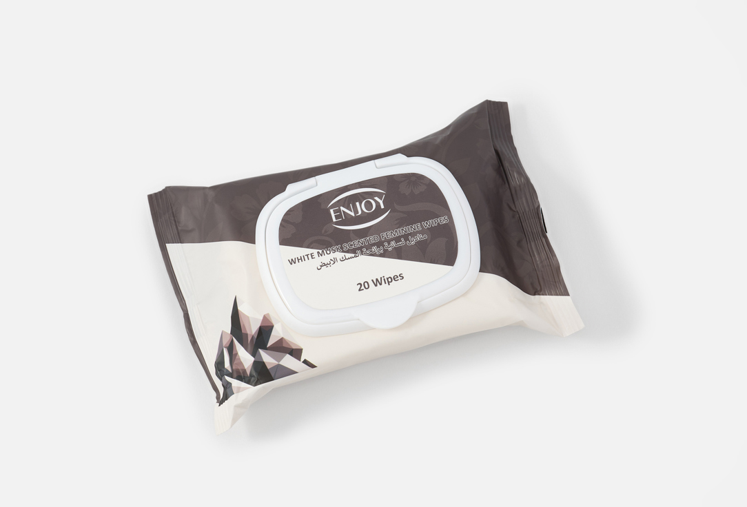 Enjoy Feminine cleansing wipes Musk of Purity White Women's Wipes