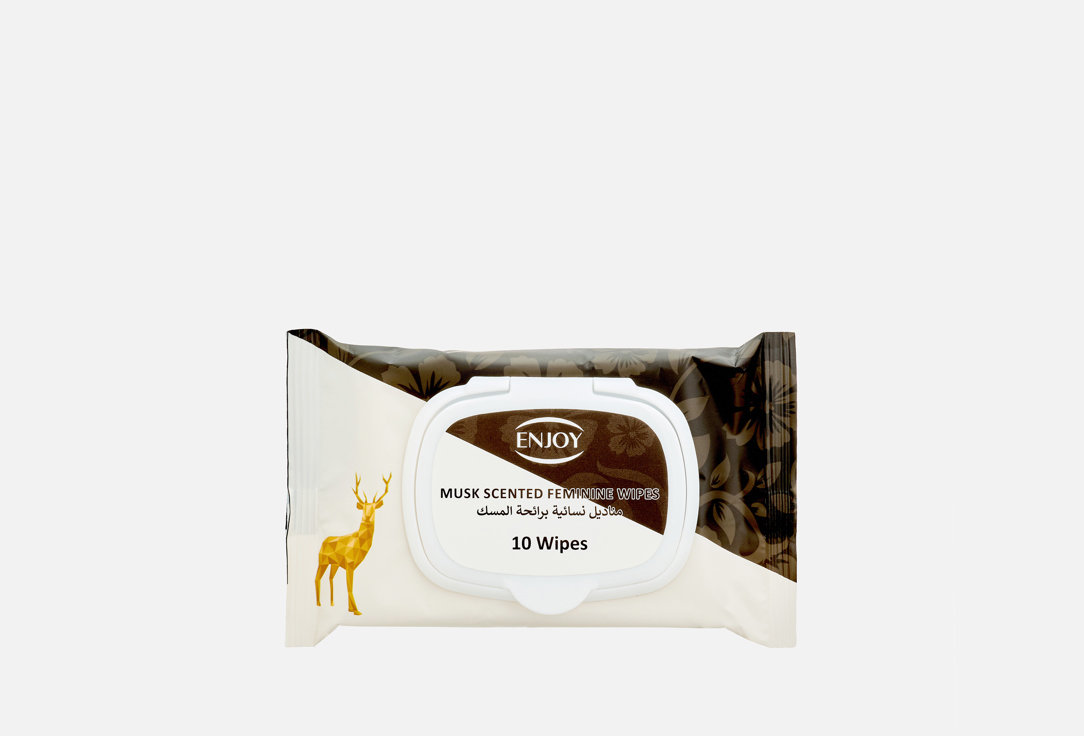 Enjoy Feminine cleansing wipes Musk of Purity Black Women's Wipes
