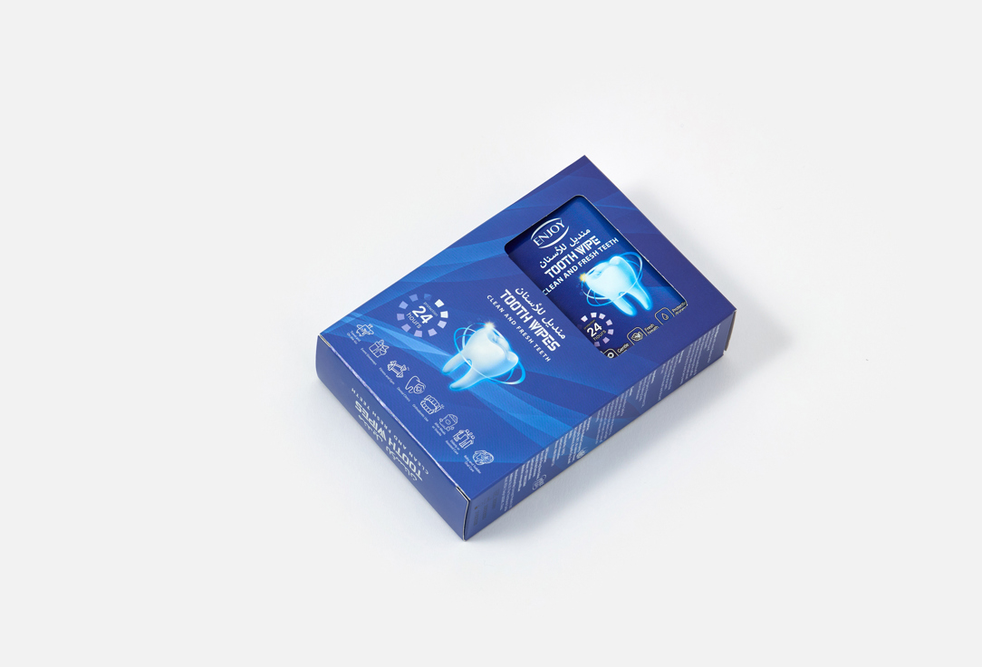 Enjoy Disposable oral hygiene tooth wipes Tooth Wipes 12 pcs Enjoy Disposable oral hygiene tooth wipes Tooth Wipes