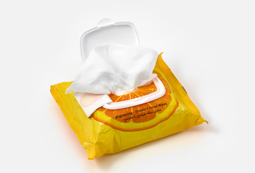 Enjoy Cleansing Facial Wipes Biodegradable Vitamin C Wipes