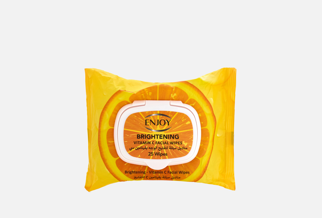 Enjoy Cleansing Facial Wipes Biodegradable Vitamin C Wipes