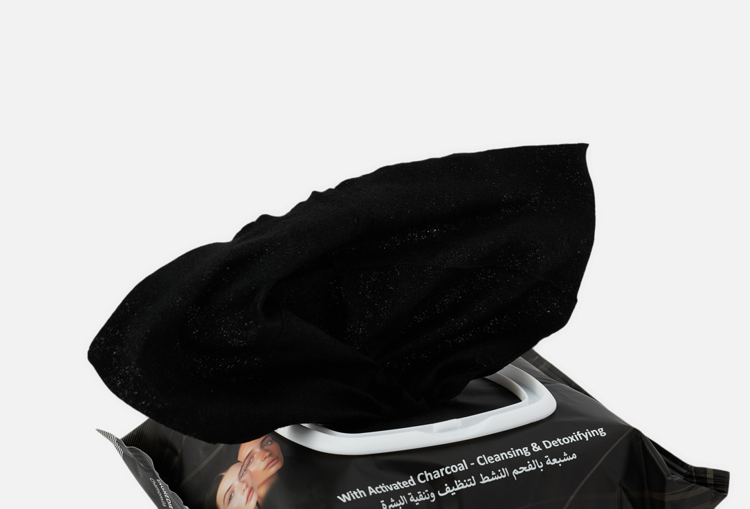 Enjoy Cleansing Facial Wipes Purifying Charcoal Wipes 25 pcs Enjoy Cleansing Facial Wipes Purifying Charcoal Wipes