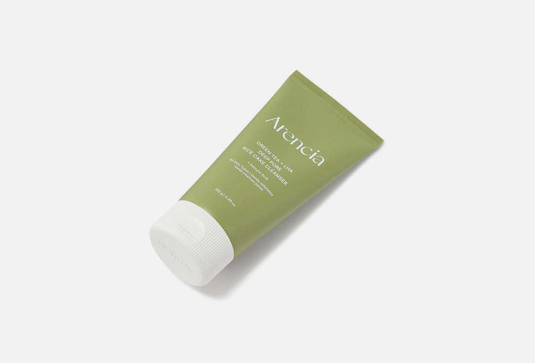 Arencia Cleansing Face Foam Green Tea + LHA Deep Pore 150 g Arencia Cleansing Face Foam Green Tea + LHA Deep Pore