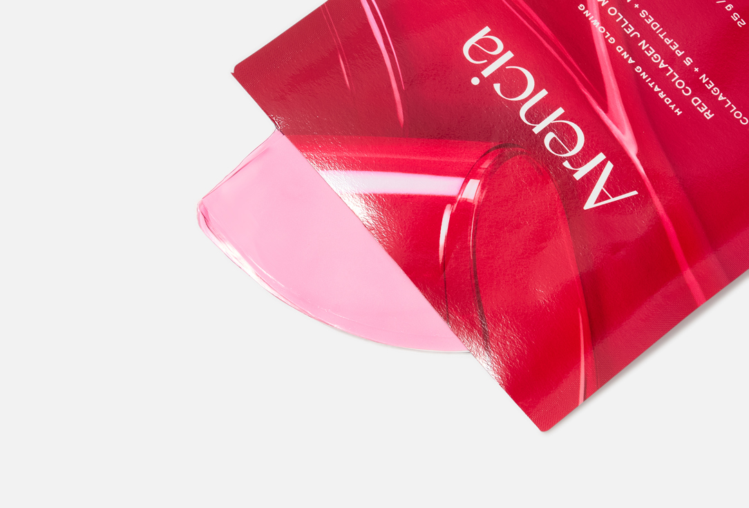 Arencia Hydrating hydrogel mask set Red Collagen Jello Mask