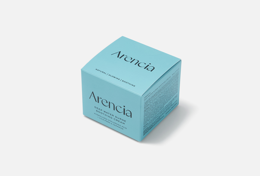 Arencia Hydrating Face Cream Deep Water Surge Soothing Cream