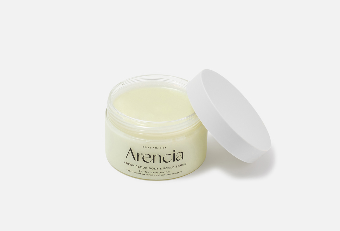 Arencia Exfoliating Body & Scalp Scrub Cloud Body & Scalp Scrub Geranium & Primrose 260 g Arencia Exfoliating Body & Scalp Scrub Cloud Body & Scalp Scrub Geranium & Primrose