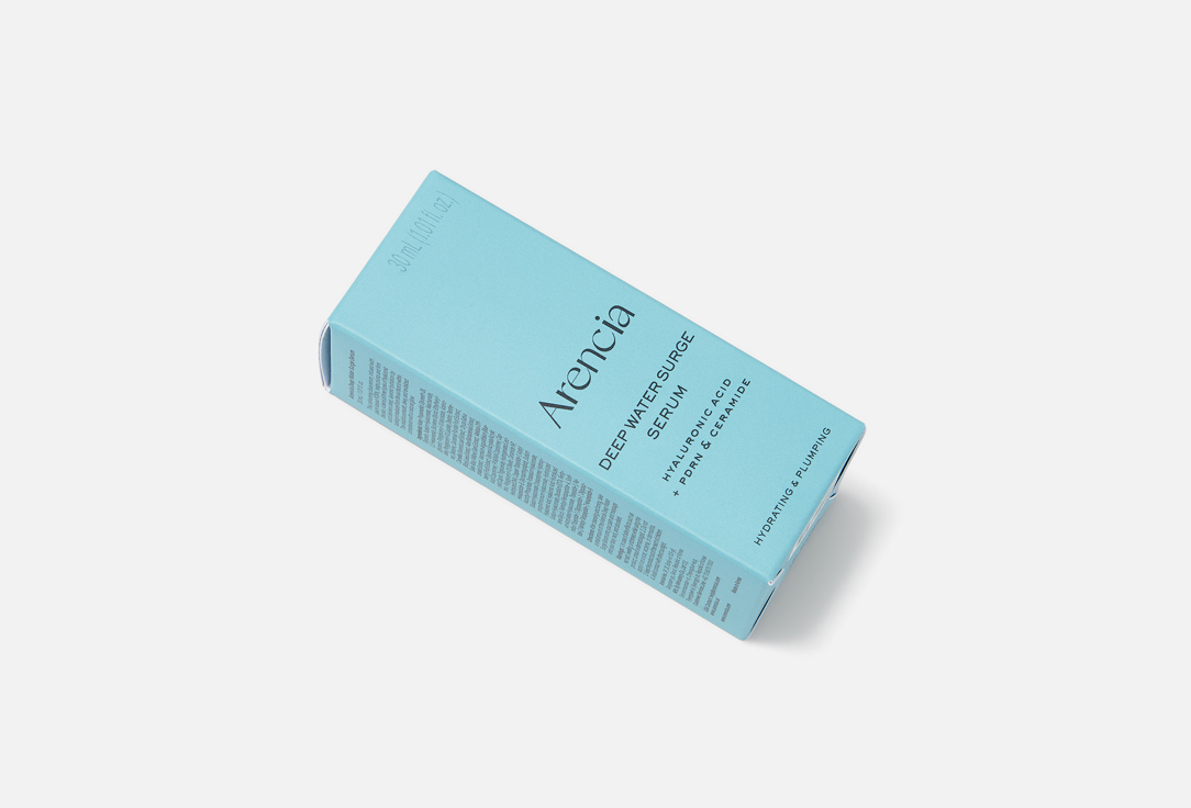 Arencia Hydrating Face Serum Deep Water Surge Serum 30 30 ml Arencia Hydrating Face Serum Deep Water Surge Serum 30