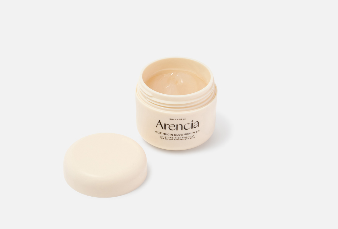 Arencia Intensive Hydrating Face Serum Rice Mucin Glow Serum 30 50 g Arencia Intensive Hydrating Face Serum Rice Mucin Glow Serum 30