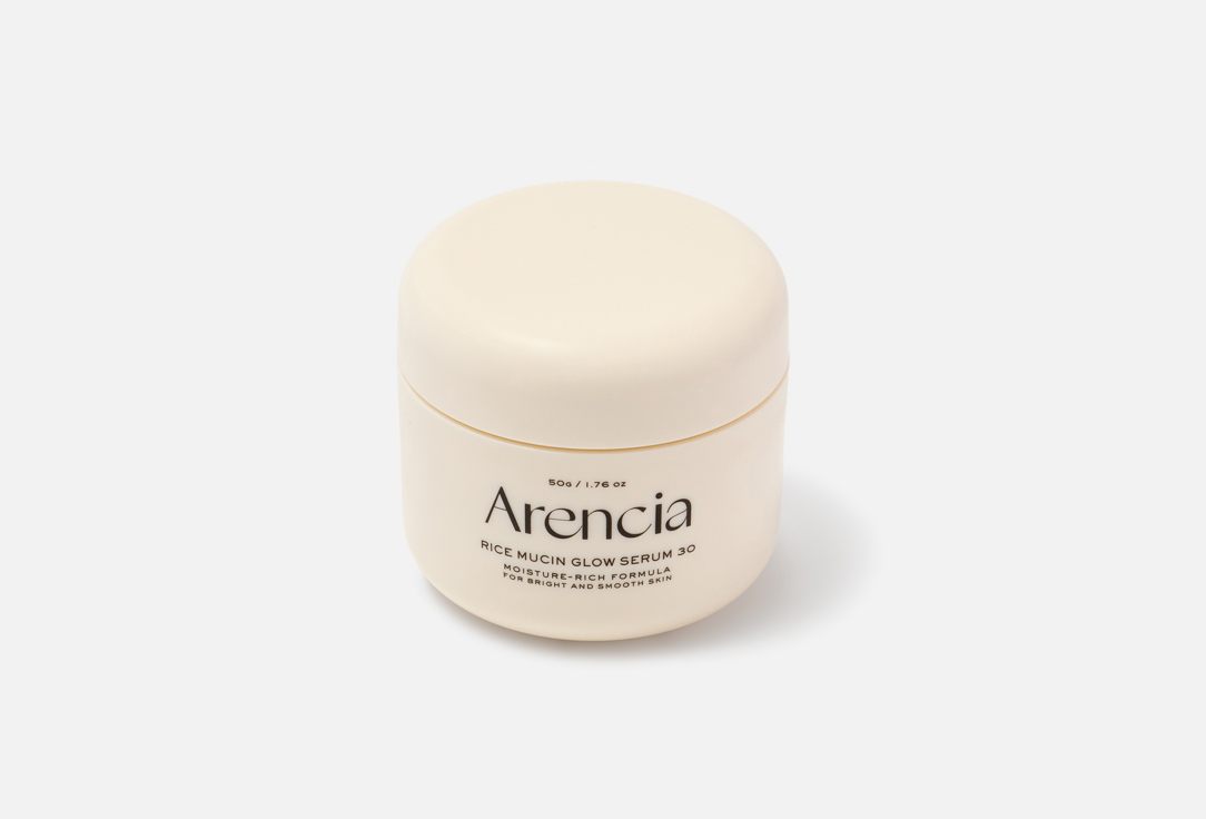Arencia Intensive Hydrating Face Serum Rice Mucin Glow Serum 30 50 g Arencia Intensive Hydrating Face Serum Rice Mucin Glow Serum 30