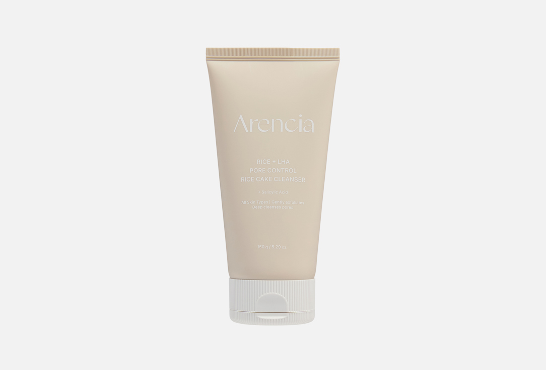 Arencia Face Foam Cleanser Rice + LHA Pore Control 150 g Arencia Face Foam Cleanser Rice + LHA Pore Control