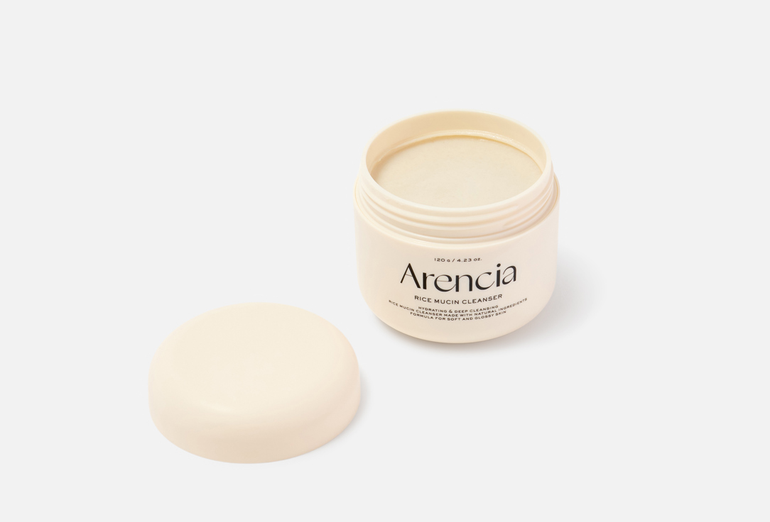 Arencia Deep Cleansing Face Foam Rice Mucin Cleanser 120 g Arencia Deep Cleansing Face Foam Rice Mucin Cleanser