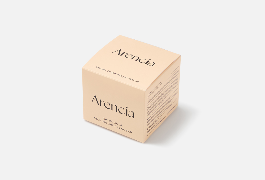 Arencia Cleansing Face Foam for Sensitive Skin Calendula Rice Mochi Cleanser 120 g Arencia Cleansing Face Foam for Sensitive Skin Calendula Rice Mochi Cleanser
