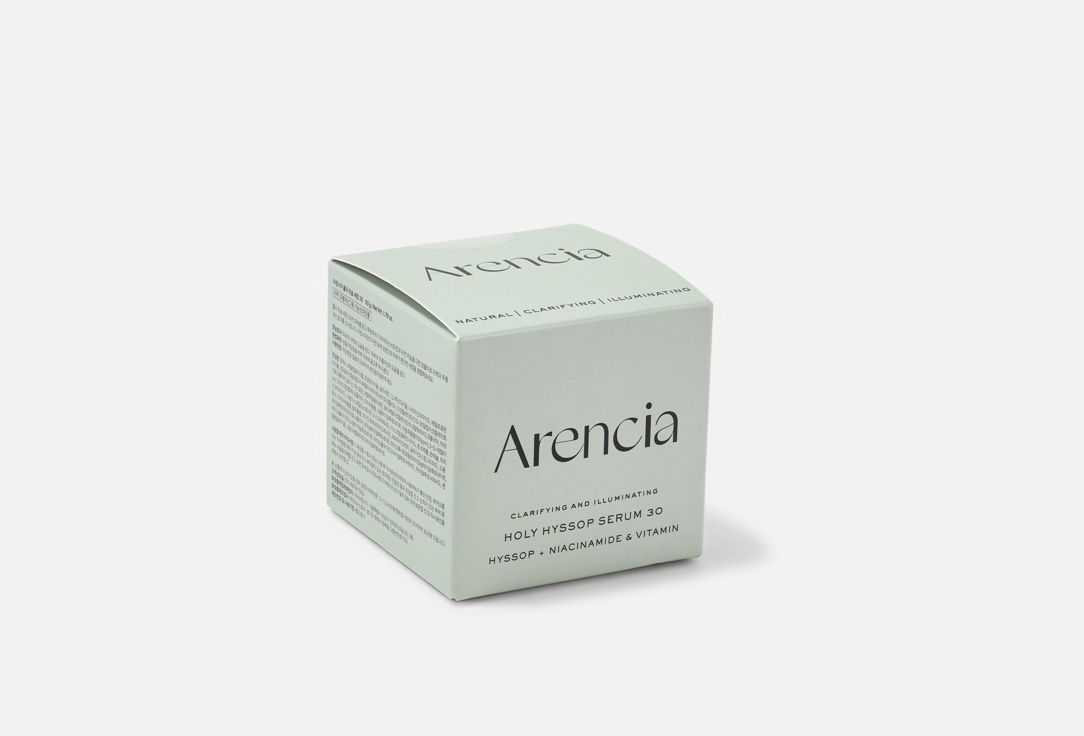 Arencia Brightening Face Gel-Serum Holy Hyssop Serum 30 50 g Arencia Brightening Face Gel-Serum Holy Hyssop Serum 30