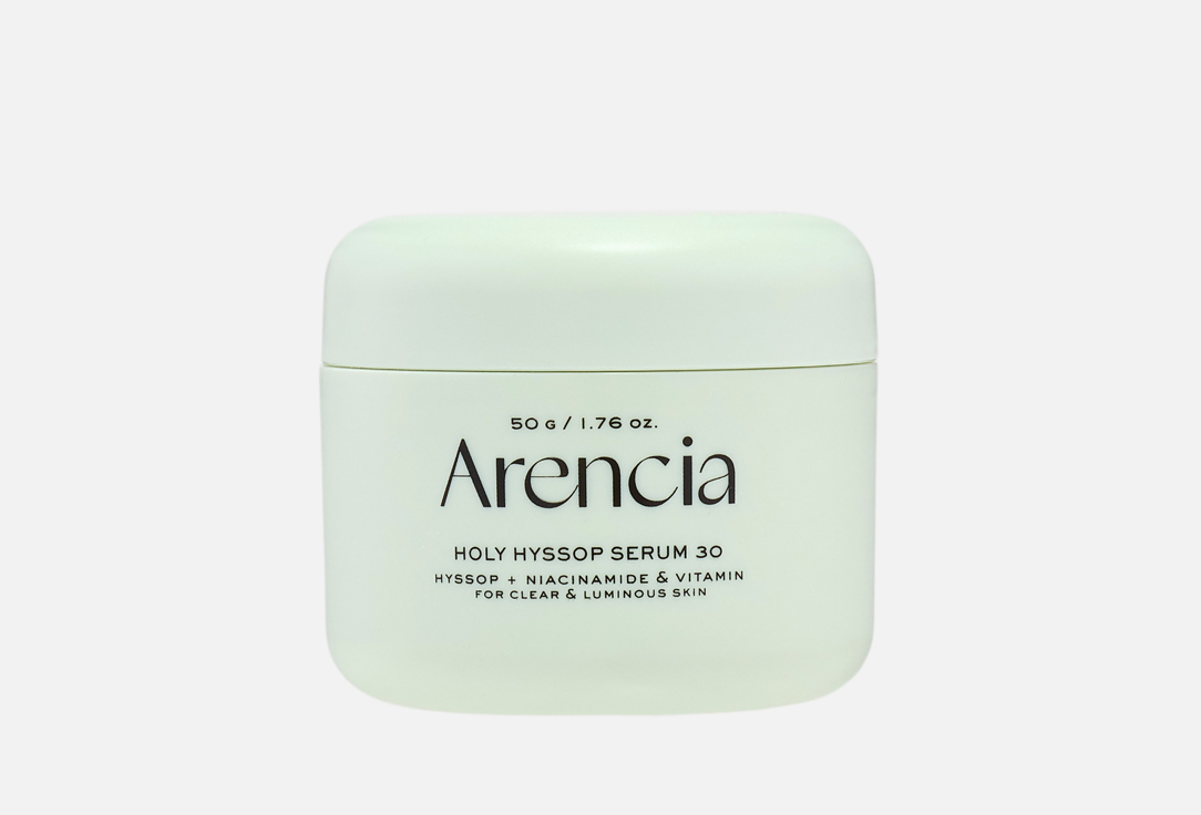 Arencia Brightening Face Gel-Serum Holy Hyssop Serum 30 50 g Arencia Brightening Face Gel-Serum Holy Hyssop Serum 30