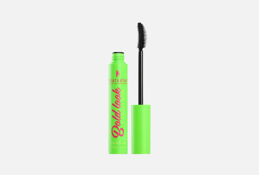 Character Strengthening & volumizing mascara Bold Look Strength & Volume CBV001 10 ml Character Strengthening & volumizing mascara Bold Look Strength & Volume