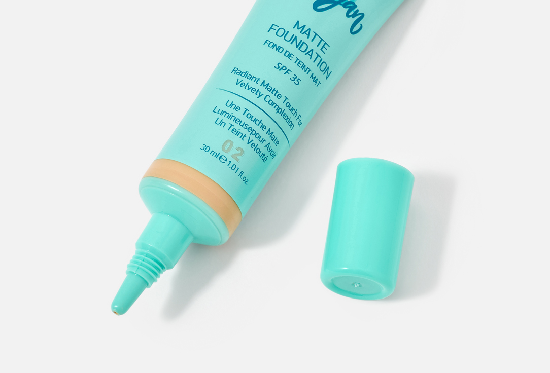ALIX AVIEN Matte Foundation With Hyaluronic Acid Vegan