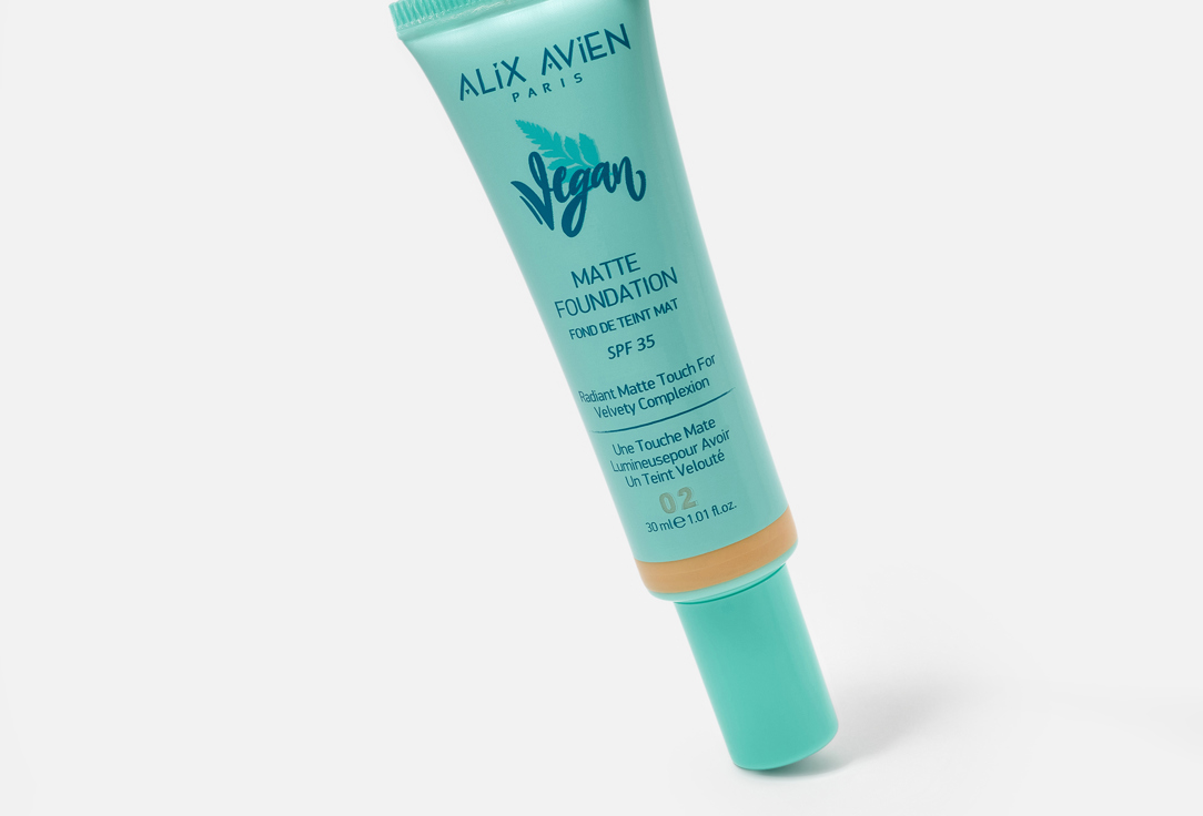 ALIX AVIEN Matte Foundation With Hyaluronic Acid Vegan