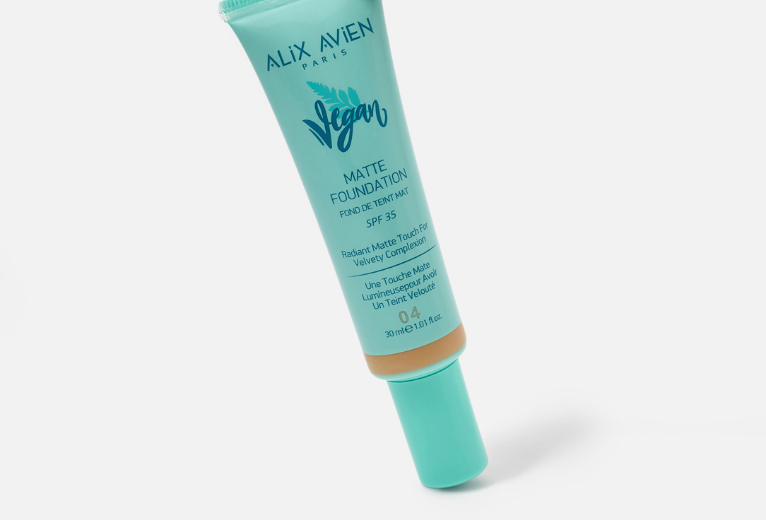 ALIX AVIEN Matte Foundation SPF 35 Vegan Matte Foundation 04 30 ml ALIX AVIEN Matte Foundation SPF 35 Vegan Matte Foundation
