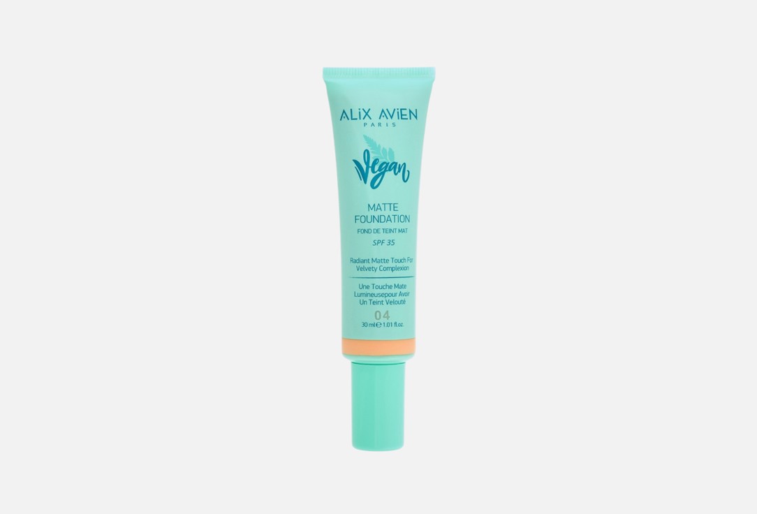 ALIX AVIEN Matte Foundation SPF 35 Vegan Matte Foundation 04 30 ml ALIX AVIEN Matte Foundation SPF 35 Vegan Matte Foundation