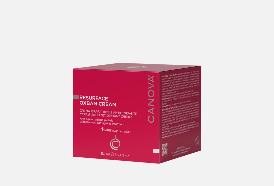 CANOVA Anti-wrinkle antioxidant replenishing face cream RE-SURFACE OXBAN REPAIR CREAM 50 ml CANOVA Anti-wrinkle antioxidant replenishing face cream RE-SURFACE OXBAN REPAIR CREAM
