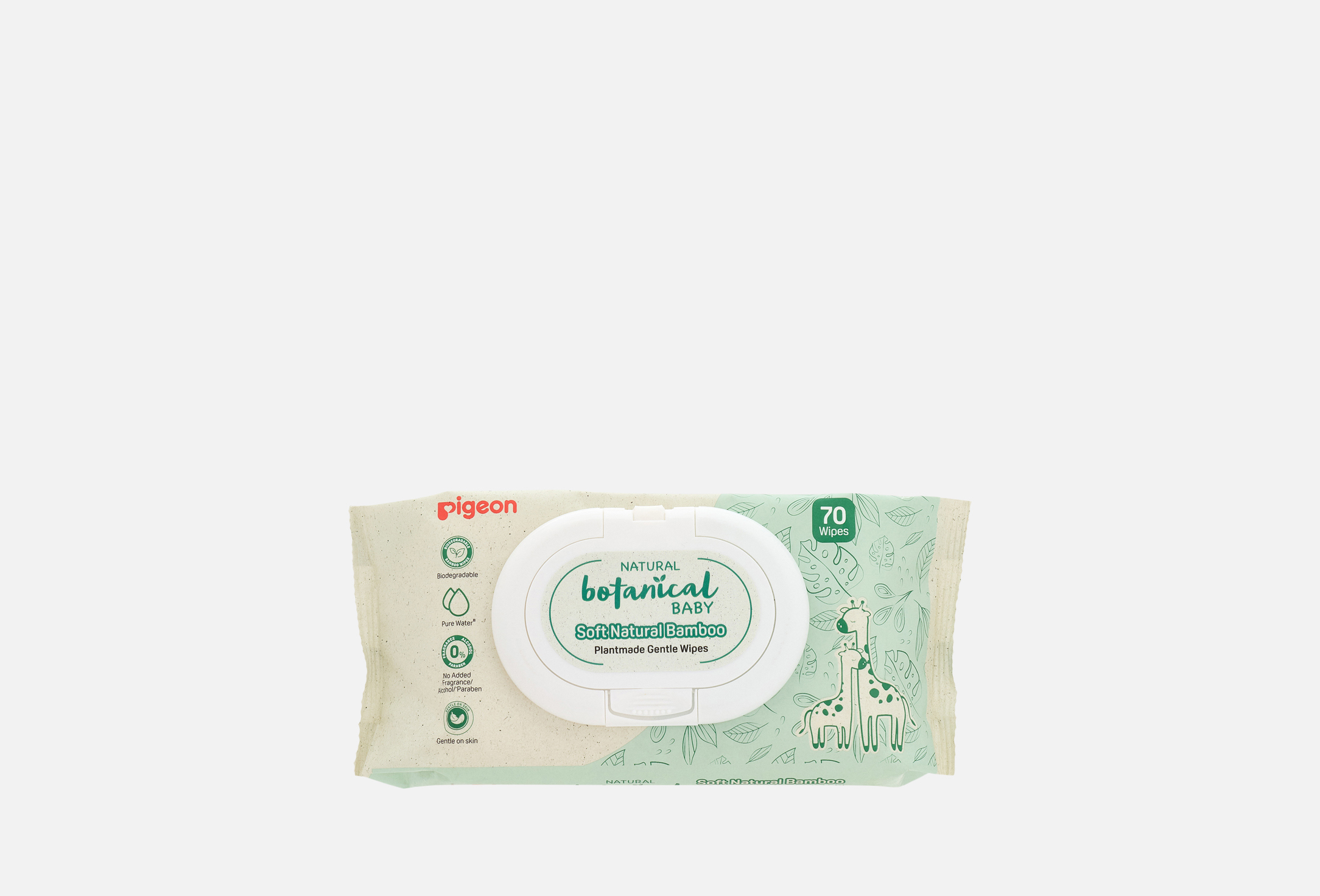 Gentle Plant-Made Baby Wipes  70 