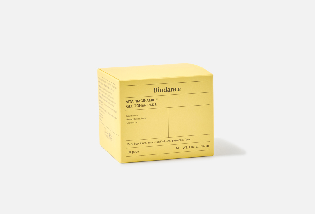Biodance Face Toner Pads Vita Niacinamide