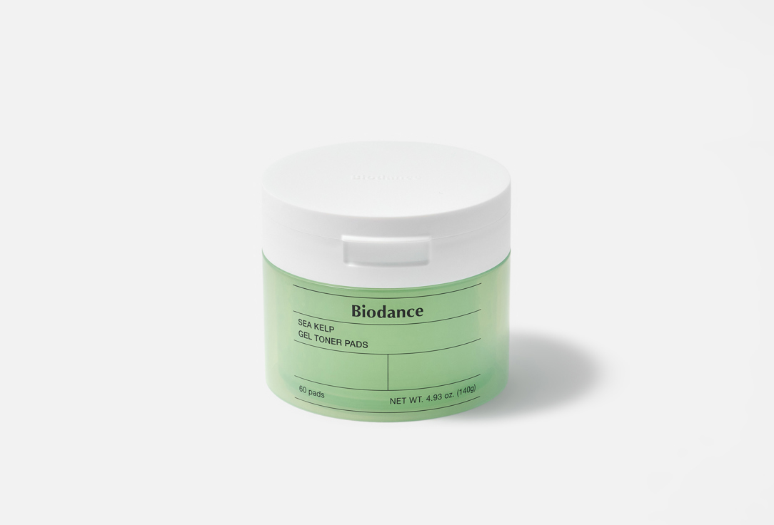 Biodance Soothing Face Toner Pads Sea Kelp 60 pcs Biodance Soothing Face Toner Pads Sea Kelp
