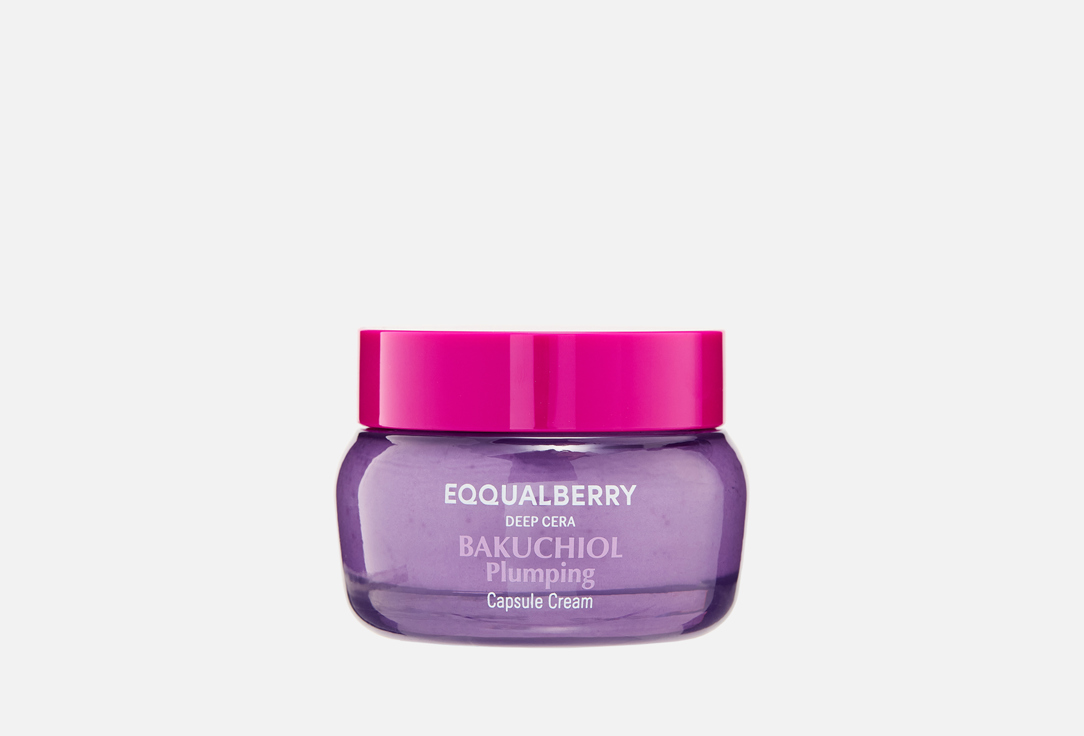 EQQUALBERRY Plumping bakuchiol face capsule cream Bakuchiol Plumping Capsule Cream
