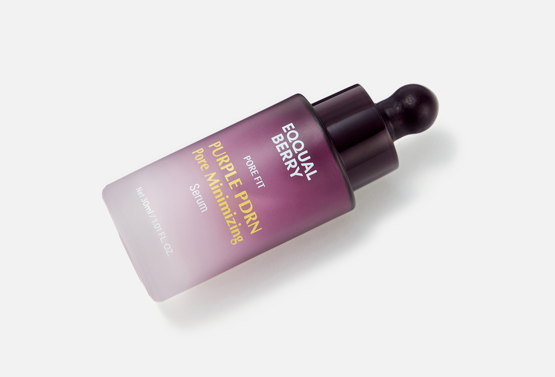 EQQUALBERRY Pore minimizing hydrating face serum Purple PDRN Pore Minimizing Serum