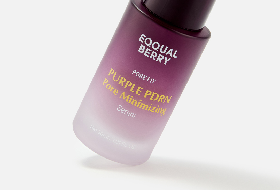 EQQUALBERRY Pore minimizing hydrating face serum Purple PDRN Pore Minimizing Serum